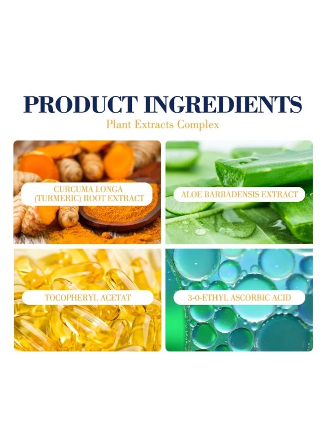 GUANJING Turmeric Anti-Aging Cream for Face 50ml, Whitening Brightening Anti-Wrinkle & Anti-Acne Turmeric Facial Cream with Jojoba Oil & Hyaluronic Acid - Image 5